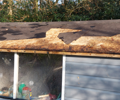 Shed Roof In Need Of Repair