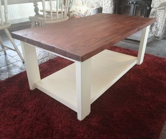 Customer requested rustic coffee table