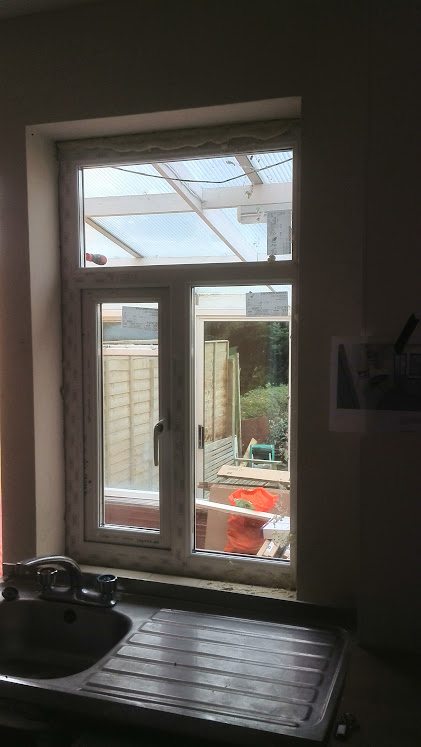 New UPVC window fitted