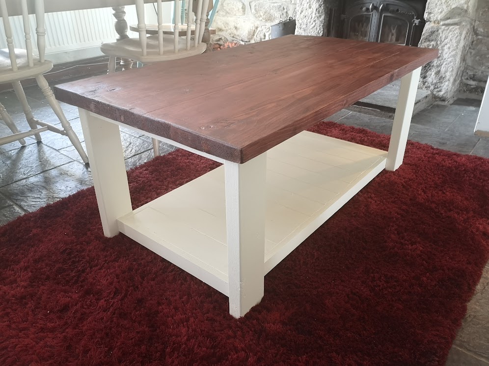 Customer requested rustic coffee table